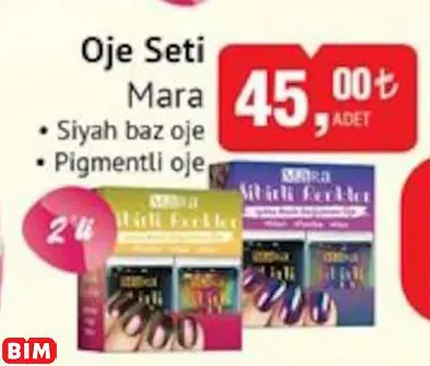 MARA OJE SETİ MARA OJE SETİ